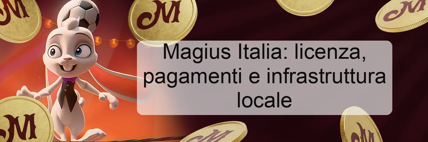 Magius Italia: licenza, pagamenti e infrastruttura locale